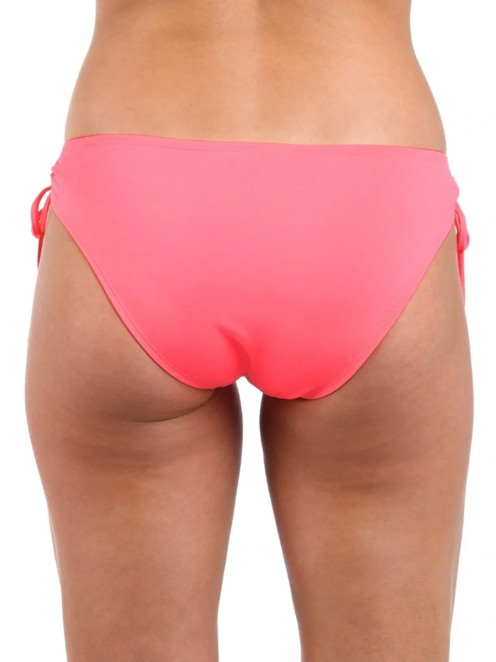 La Blanca Island Goddess Adjustable Hipster Bikini Bottoms - Coral Reef